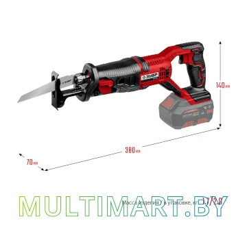 Сабельная пила Зубр СПЛ-185 (без АКБ) картинка 10